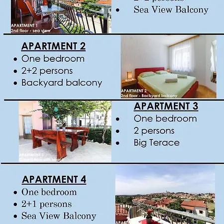 Beautiful Sea View - Niko Ceko Apartment Vrsar
